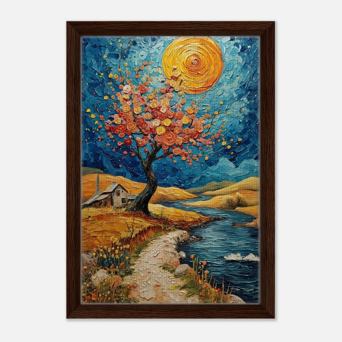 Da Vinci Contemporary Nature Art Wall art print - Acrylic Print - 30x45 cm / 12x18″ - 