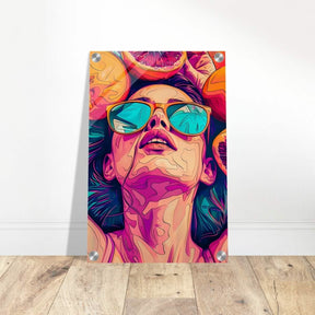 Da Vinci Contemporary Pop art Wall art Print - Acrylic Print - 30x45 cm / 12x18″ - 