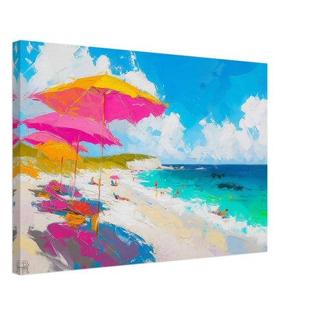 Da Vinci Contemporary Wall art | Beach - Canvas - 50x75 cm / 20x30″ - Thick