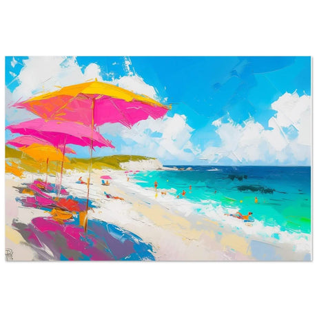 Da Vinci Contemporary Wall art | Beach - Aluminum Print - 40x60 cm / 16x24″ - 