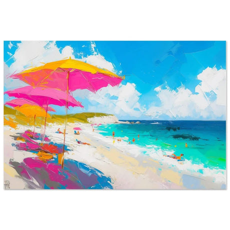 Da Vinci Contemporary Wall art | Beach - Aluminum Print - 50x75 cm / 20x30″ - 