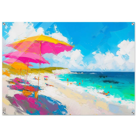 Da Vinci Contemporary Wall art | Beach - Acrylic Print - 70x100 cm / 28x40″ - 