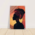 Da Vinci Contemporary Wall art Print | African Theme - Acrylic Print - 30x45 cm / 12x18″ - 