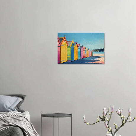 Da Vinci Contemporary Wall art Print | Beach - Wood Prints - 40x60 cm / 16x24″ - 10 mm