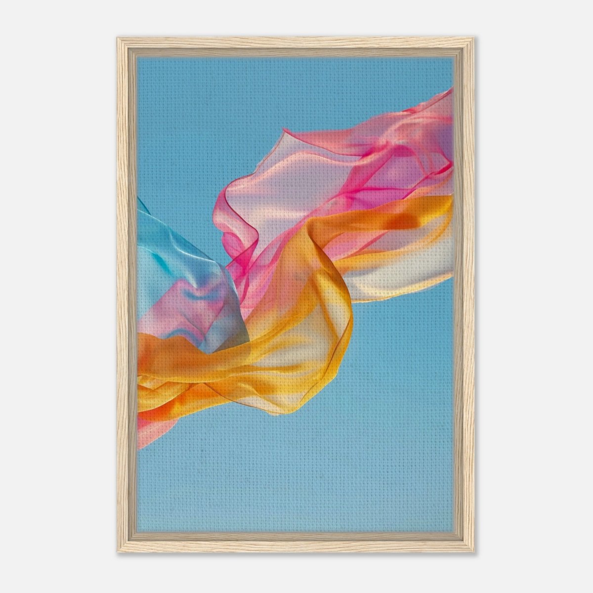 Da Vinci Contemporary Wall art Print | Eclectic expressions - Framed Canvas - 40x60 cm / 16x24″ - Wood frame