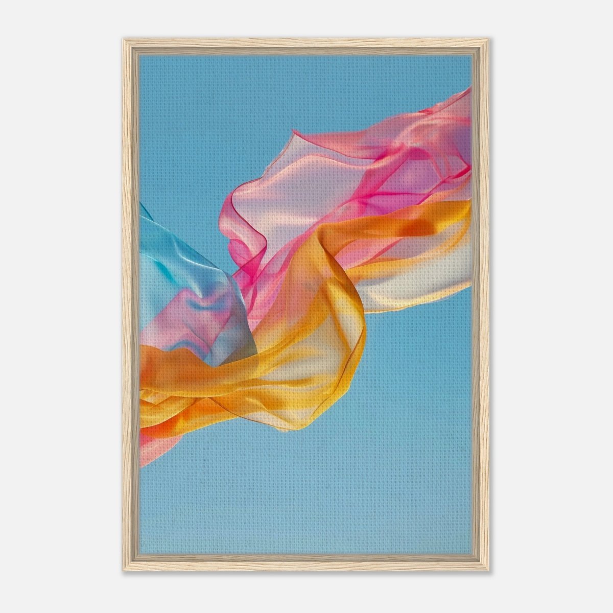 Da Vinci Contemporary Wall art Print | Eclectic expressions - Framed Canvas - 50x75 cm / 20x30″ - Wood frame