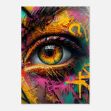 Da Vinci Contemporary Wall art Print | Eye - Wood Prints - 70x100 cm / 28x40″ - 10 mm