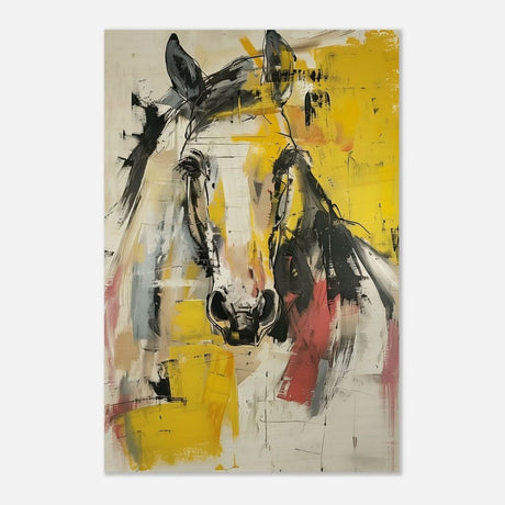 Da Vinci Contemporary Wall art Print | Horse - Wood Prints - 60x90 cm / 24x36″ - 10 mm