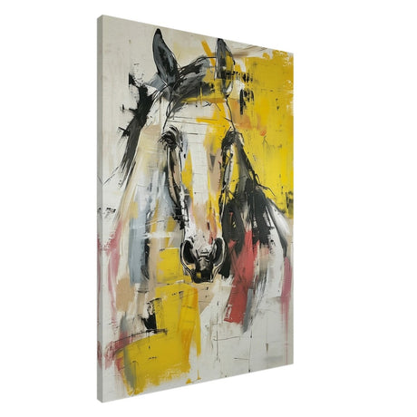 Da Vinci Contemporary Wall art Print | Horse - Canvas - 70x100 cm / 28x40″ - Slim