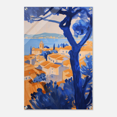 Da Vinci Contemporary Wall art Print | Nature and City - Acrylic Print - 50x75 cm / 20x30″ - 