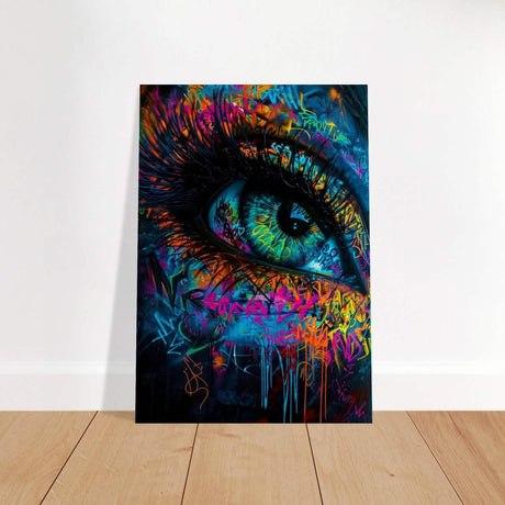 Da Vinci Contemporary Wall art Print - Brushed Aluminum Print - 70x100 cm / 28x40″ - 