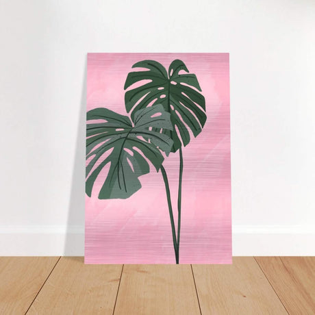 Da Vinci Contemporary Wall Art - Brushed Aluminum Print - 70x100 cm / 28x40″ - 