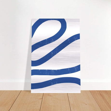 Da Vinci Contemporary Wall Art - Brushed Aluminum Print - 60x90 cm / 24x36″ - 