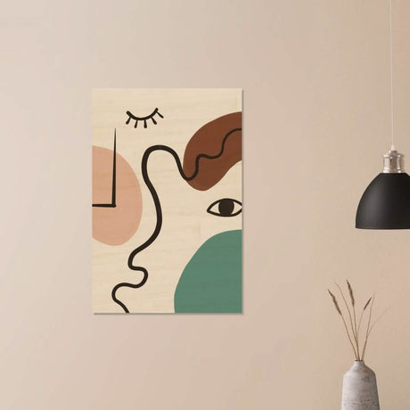 Da Vinci Contemporary Wall Art - Wood Prints - 60x90 cm / 24x36″ - 10 mm