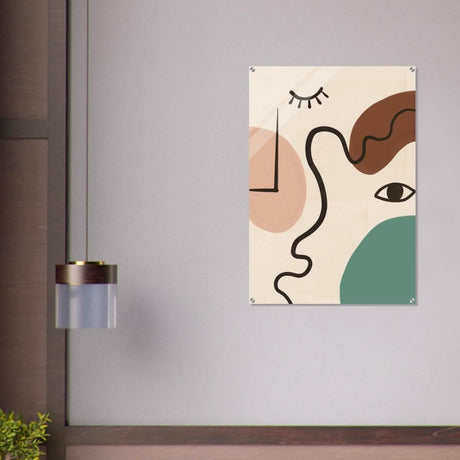 Da Vinci Contemporary Wall Art - Acrylic Print - 70x100 cm / 28x40″ - 