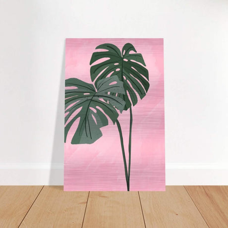 Da Vinci Contemporary Wall Art - Brushed Aluminum Print - 30x45 cm / 12x18″ - 