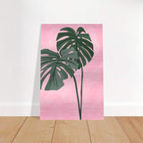 Da Vinci Contemporary Wall Art - Brushed Aluminum Print - 50x75 cm / 20x30″ - 