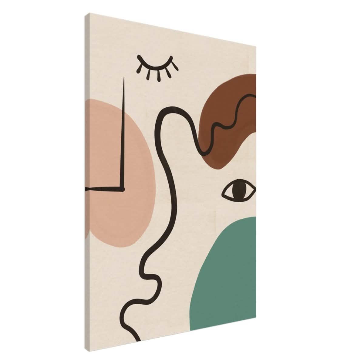 Da Vinci Contemporary Wall Art - Canvas - 70x100 cm / 28x40″ - Slim