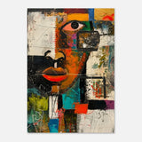 Da Vinci Cubism Wall art Print | African Theme - Wood Prints - 70x100 cm / 28x40″ - 10 mm