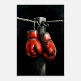 Da Vinci Eclectic Expressions Wall art Print | Boxing Gloves - Aluminum Print - 60x90 cm / 24x36″ - 
