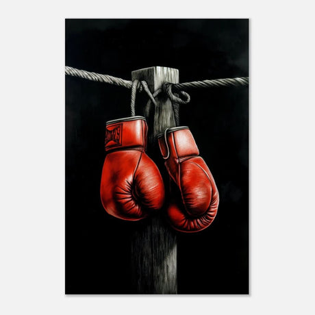 Da Vinci Eclectic Expressions Wall art Print | Boxing Gloves - Aluminum Print - 60x90 cm / 24x36″ - 