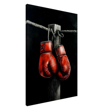 Da Vinci Eclectic Expressions Wall art Print | Boxing Gloves - Canvas - 70x100 cm / 28x40″ - 