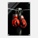 Da Vinci Eclectic Expressions Wall art Print | Boxing Gloves - Acrylic Print - 40x60 cm / 16x24″ - 