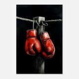 Da Vinci Eclectic Expressions Wall art Print | Boxing Gloves - Aluminum Print - 50x75 cm / 20x30″ - 