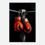 Da Vinci Eclectic Expressions Wall art Print | Boxing Gloves - Aluminum Print - 40x60 cm / 16x24″ - 