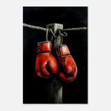 Da Vinci Eclectic Expressions Wall art Print | Boxing Gloves - Wood Prints - 60x90 cm / 24x36″ - 