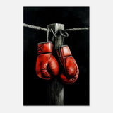 Da Vinci Eclectic Expressions Wall art Print | Boxing Gloves - Aluminum Print - 30x45 cm / 12x18″ - 
