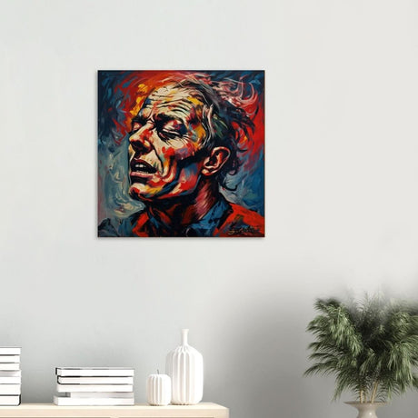 Da Vinci Figurative Modern Art - Wood Prints - 60x60 cm / 24x24″ - 20 mm