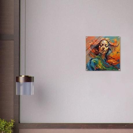 Da Vinci Figurative Modern Art - Acrylic Print - 50x50 cm / 20x20″ - 