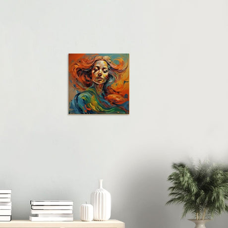 Da Vinci Figurative Modern Art - Wood Prints - 40x40 cm / 16x16″ - 20 mm