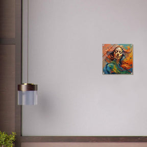 Da Vinci Figurative Modern Art - Acrylic Print - 40x40 cm / 16x16″ - 
