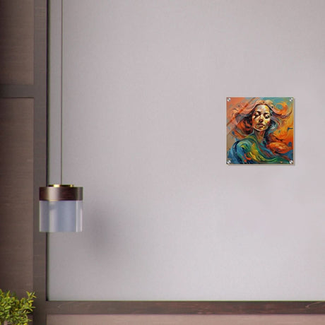 Da Vinci Figurative Modern Art - Acrylic Print - 40x40 cm / 16x16″ - 
