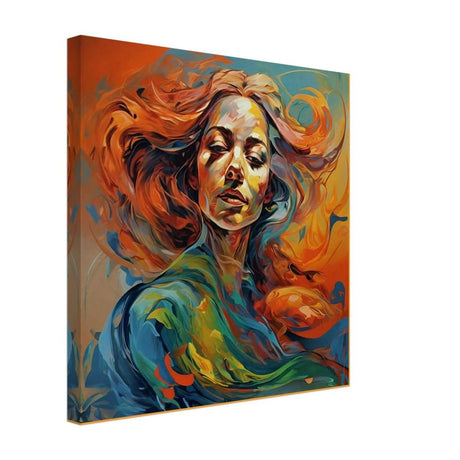 Da Vinci Figurative Modern Art - Canvas - 40x40 cm / 16x16″ - Slim