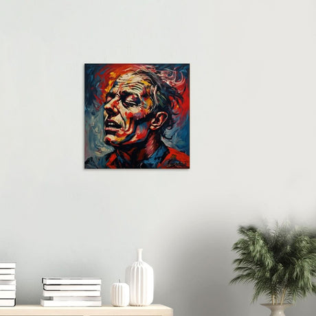 Da Vinci Figurative Modern Art - Wood Prints - 50x50 cm / 20x20″ - 10 mm