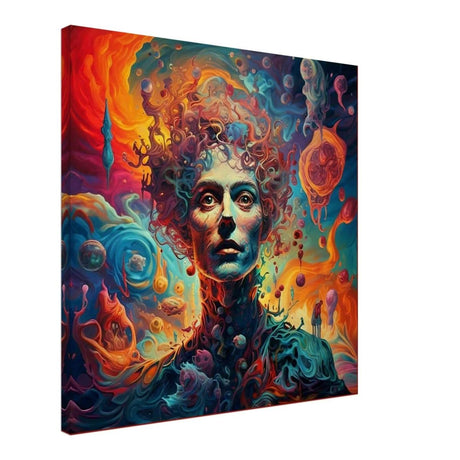 Da Vinci Figurative Modern Wall Art - Canvas - 60x60 cm / 24x24″ - Slim