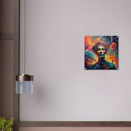 Da Vinci Figurative Modern Wall Art - Acrylic Print - 50x50 cm / 20x20″ - 