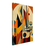 Da Vinci Geometric Cubism Modern Wall Art - Canvas - 50x75 cm / 20x30″ - Thick