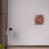 Da Vinci Geometric Modern Art - Acrylic Print - 40x40 cm / 16x16″ - 