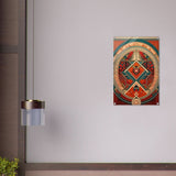 Da Vinci Geometric Modern Art - Acrylic Print - 50x75 cm / 20x30″ - 