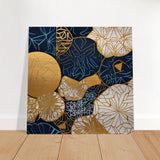 Da Vinci Geometric Modern Art - Brushed Aluminum Print - 40x40 cm / 16x16″ - 