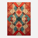 Da Vinci Geometric Modern Art - Aluminum Print - 70x100 cm / 28x40″ - 