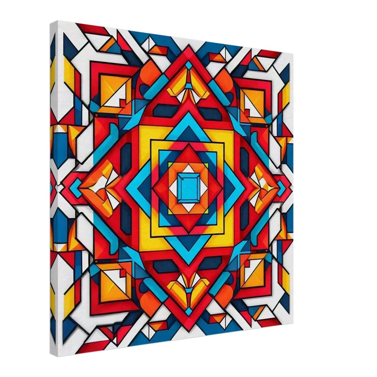 Da Vinci Geometric Modern Art - Canvas - 60x60 cm / 24x24″ - Slim