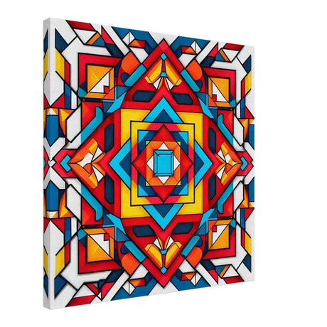 Da Vinci Geometric Modern Art - Canvas - 60x60 cm / 24x24″ - Slim