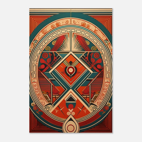 Da Vinci Geometric Modern Art - Aluminum Print - 40x60 cm / 16x24″ - 