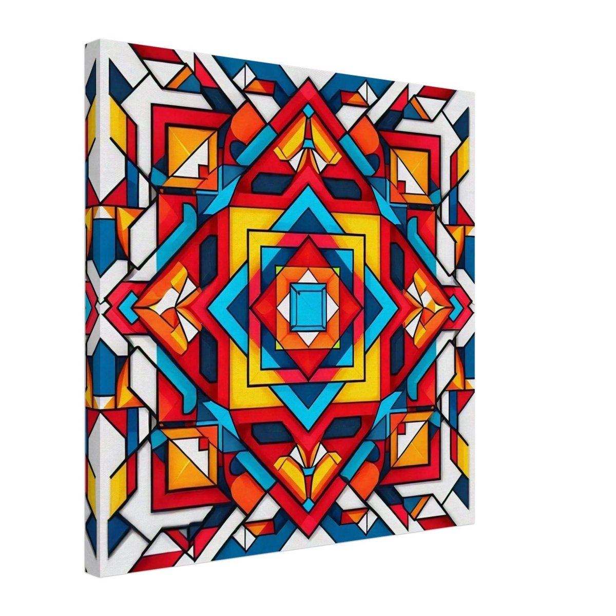Da Vinci Geometric Modern Art - Canvas - 50x50 cm / 20x20″ - Slim