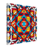 Da Vinci Geometric Modern Art - Canvas - 50x50 cm / 20x20″ - Slim